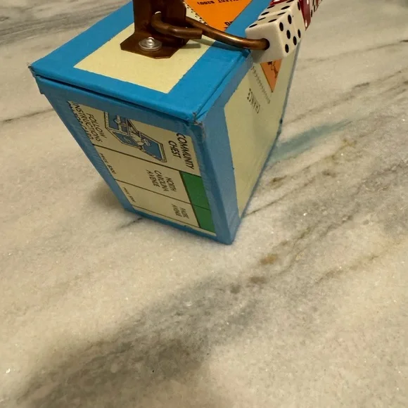 Vintage Monopoly inspired purse. Handmade. - Picture 5 of 7